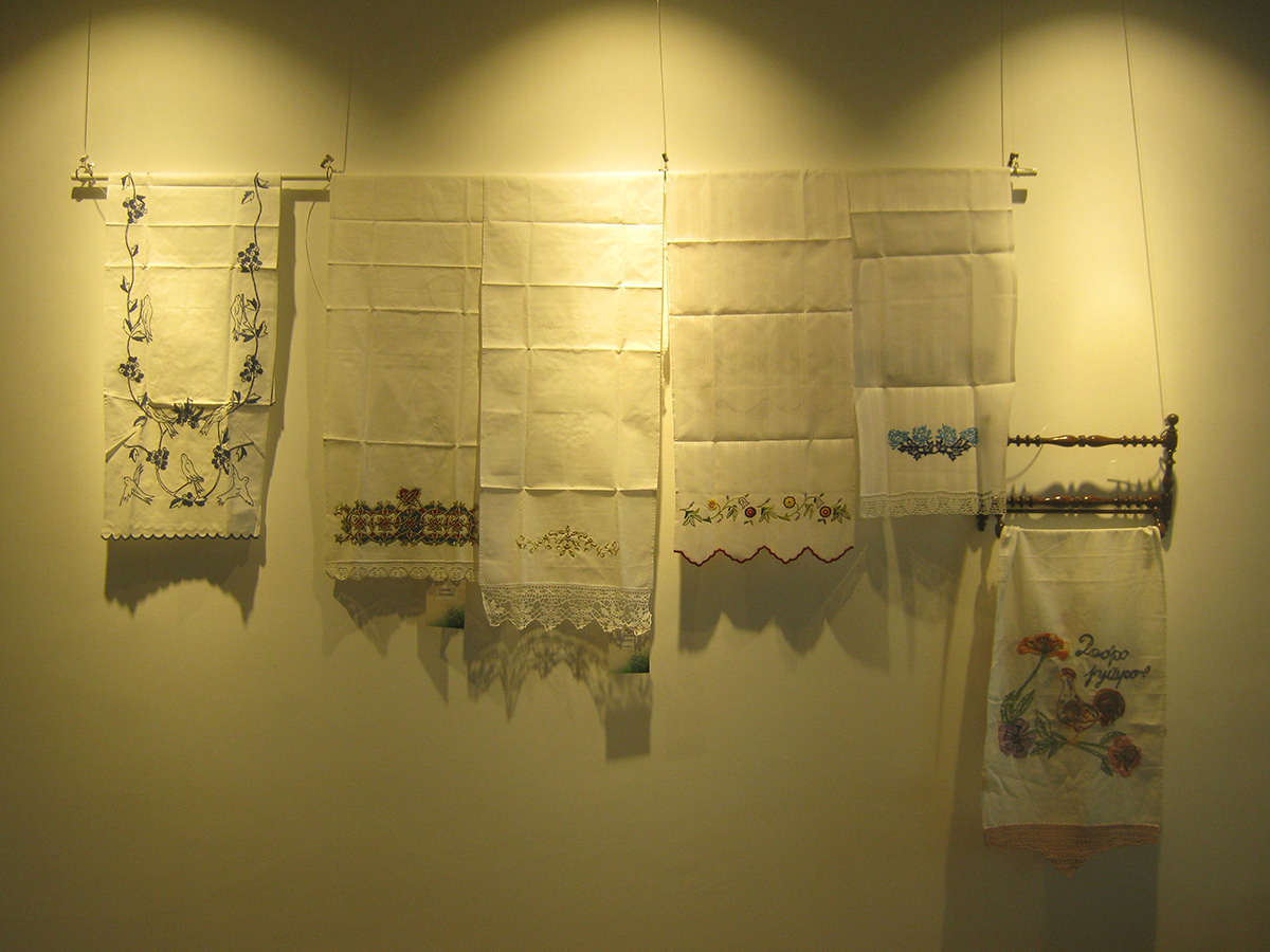  Exhibition of embroidered towels in Vrsac