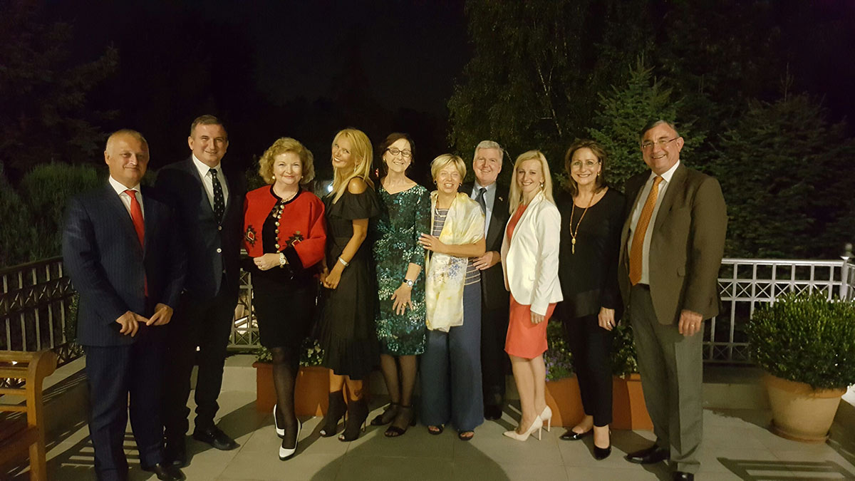  Australian ambassador hosted an evening with Ethno Net