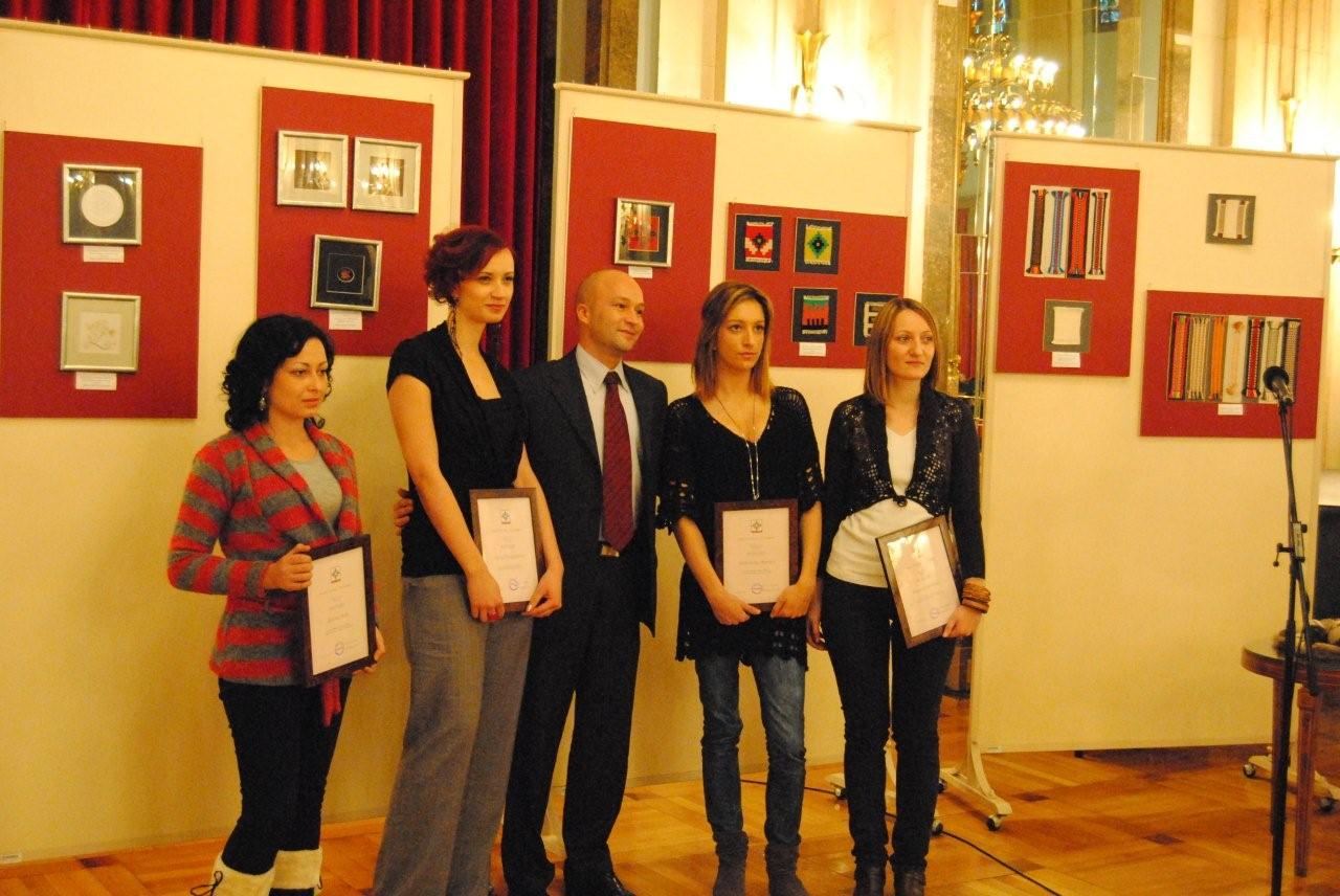  Award ceremony within the exhibition